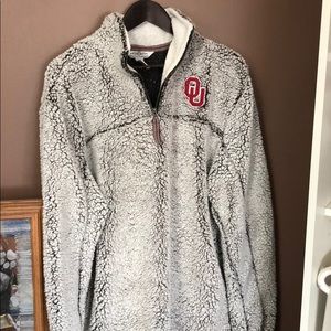 OU Sherpa Pullover w/ pockets!